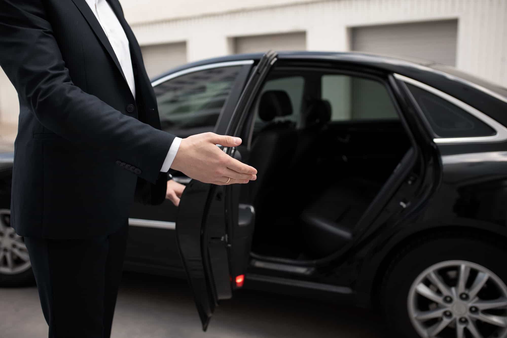 Professional taxi driver in Antwerp